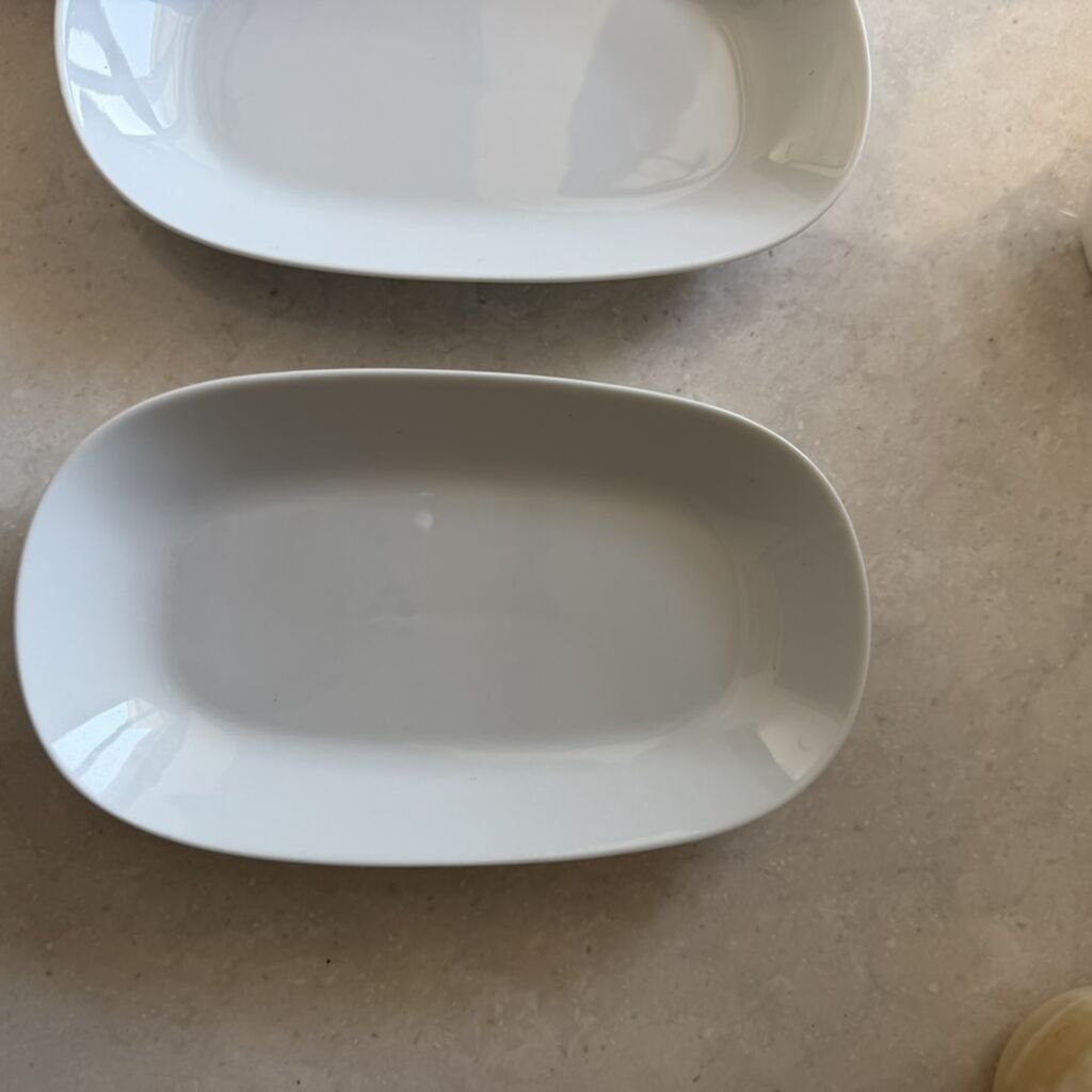 Nahar dəsti, rəng - Ağ, Farfor — Mallar, Bakı (4)