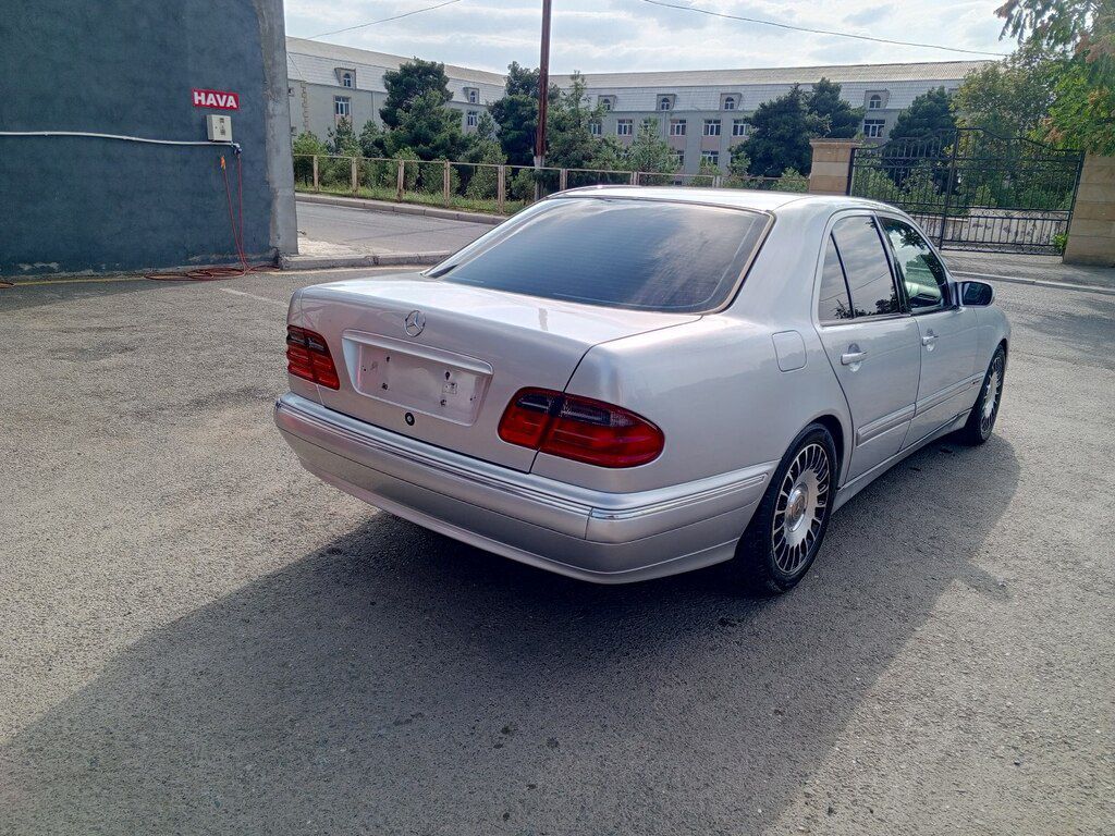 Mercedes E 240, 2.6 L, 2000 il, 420 000 km — Avtomobillər, Gəncə (5)