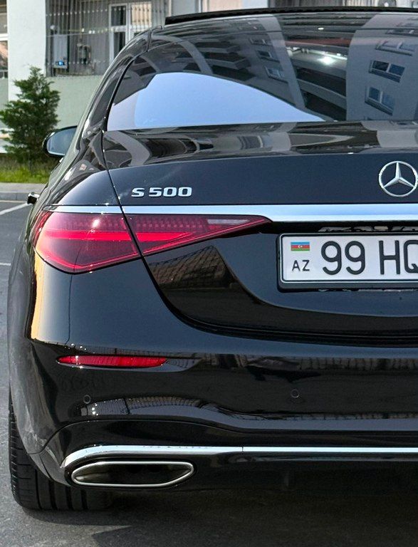 Mercedes S 500 4MATIC, 3.0 L, 2021 il, 79 000 km — Avtomobillər, Bakı (10)