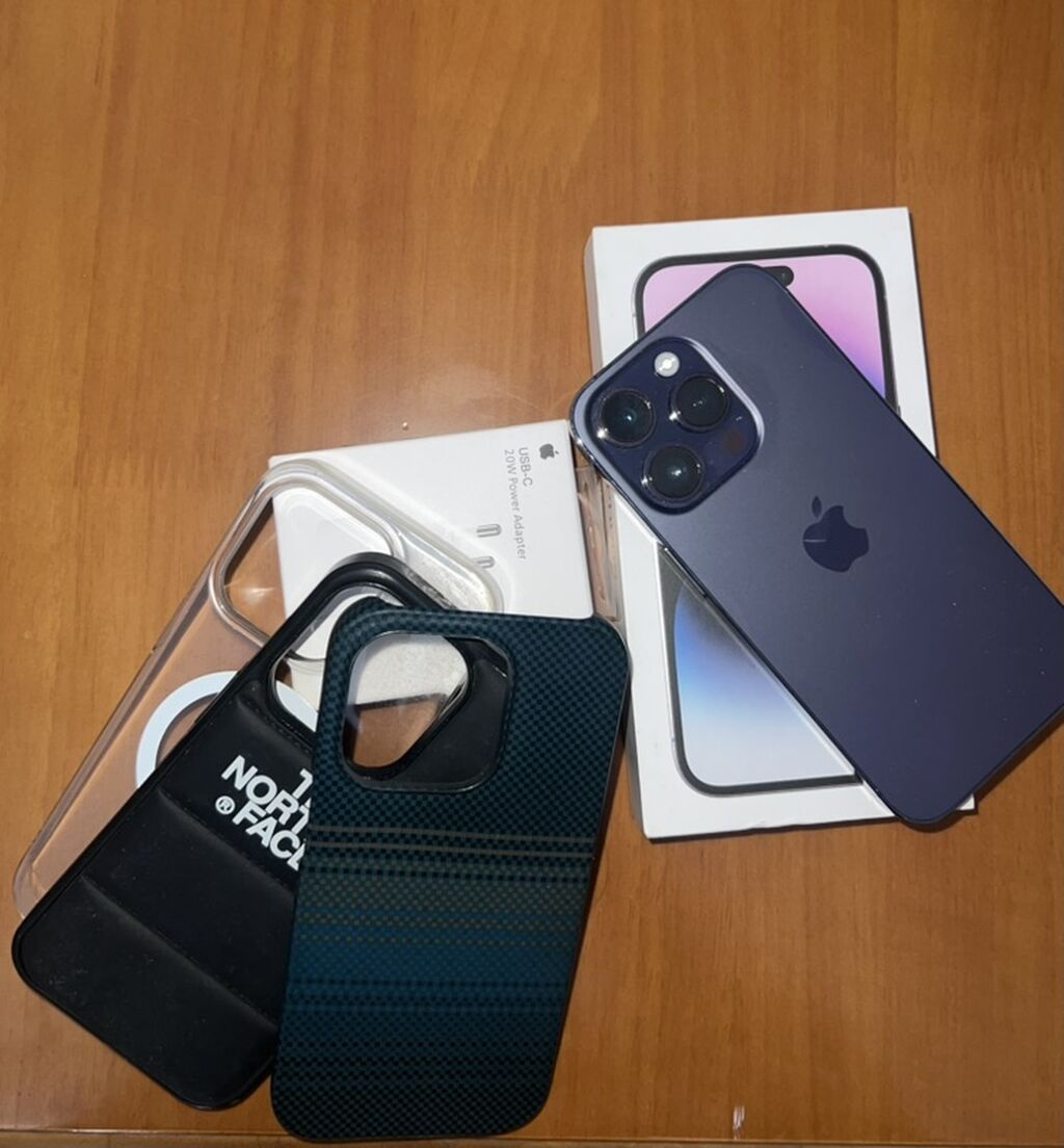 IPhone 14 Pro, 128 GB, Deep Purple, Simsiz şarj — Apple iPhone, Bakı (6)