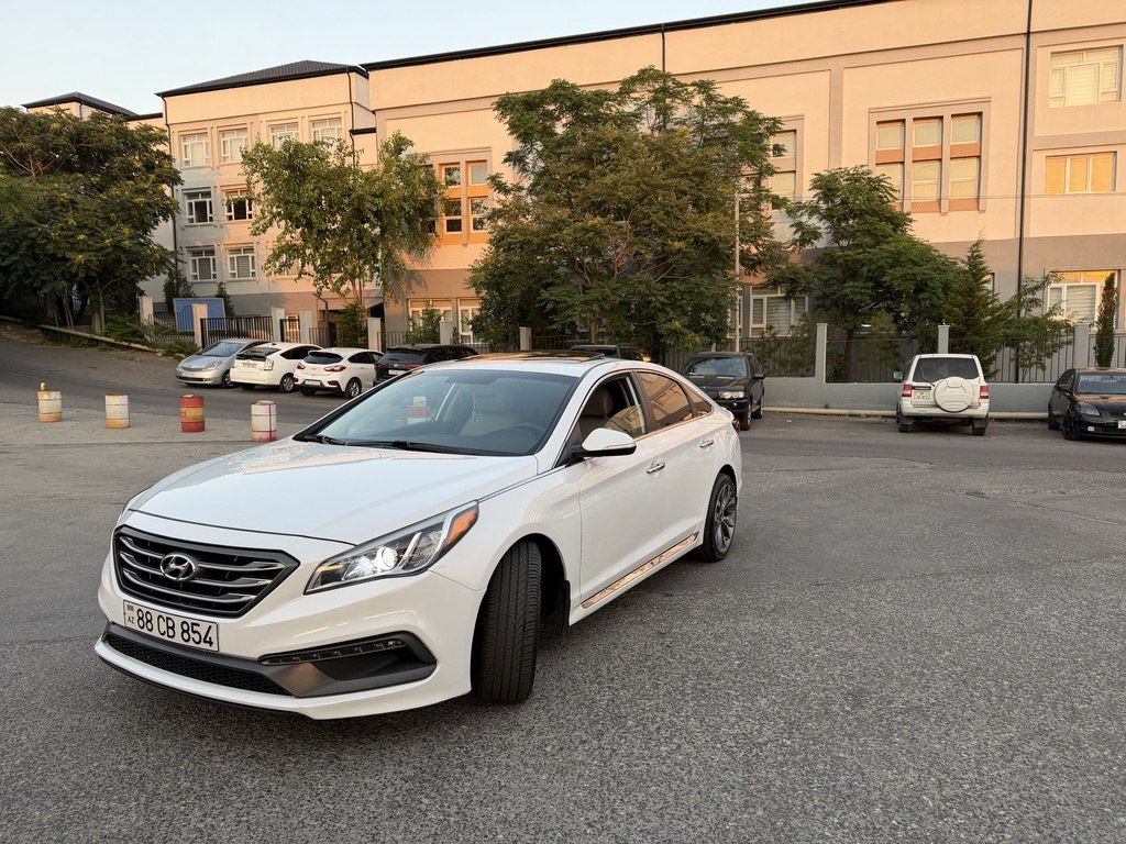 Hyundai Sonata, 2.4 L, 2015 il, 147 000 km — Avtomobillər, Bakı (10)
