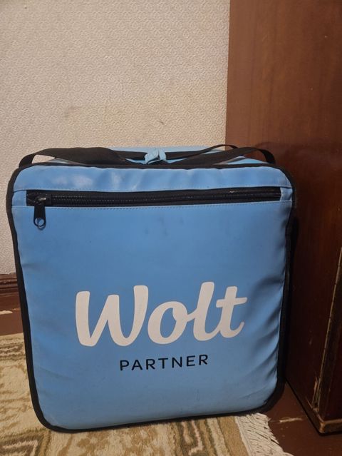 Wolt Partner termo çatdırılma çantası az işlənib — Bakı