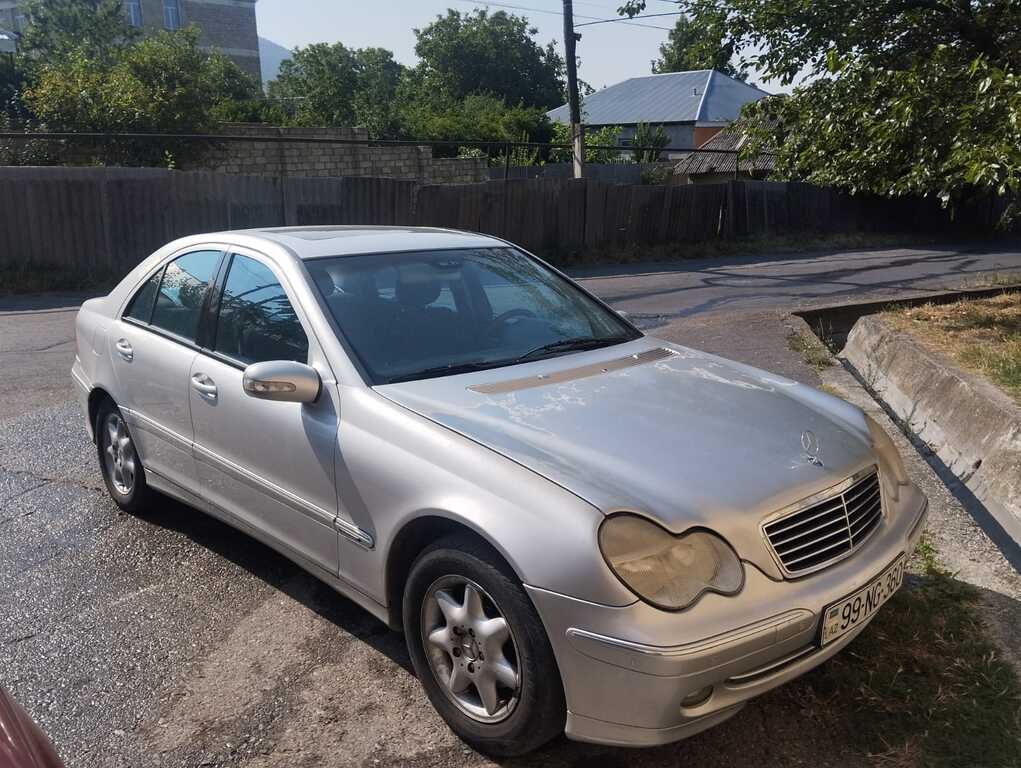 Mercedes C 200, 2.0 L, 2000 il, 370 000 km — Avtomobillər, Şəki