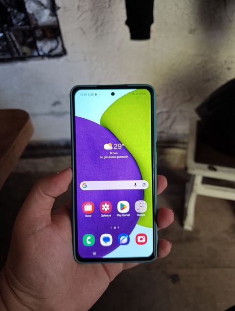 Samsung Galaxy A52, rəng - Yaşıl, Barmaq izi — Bakı
