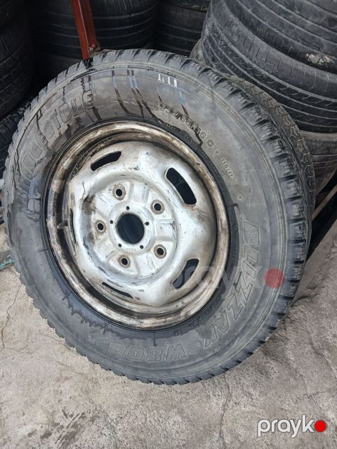 Fort teker disq zapasqa 45 mBridgestone Blizzak W800 təkər + dəmir — Gəncə