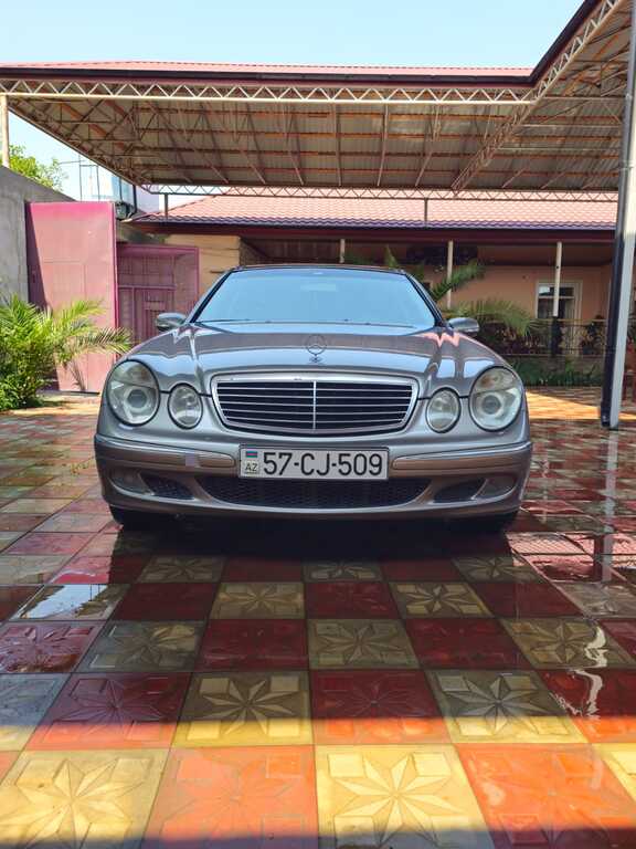Mercedes E 320, 3.2 L, 2002 il, 157 000 km — Avtomobillər, Şəmkir