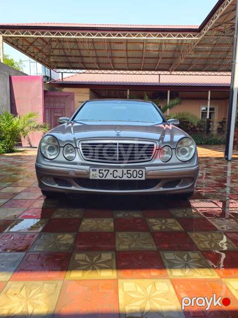 Mercedes E 320, 3.2 L, 2002 il, 157 000 km — Şəmkir