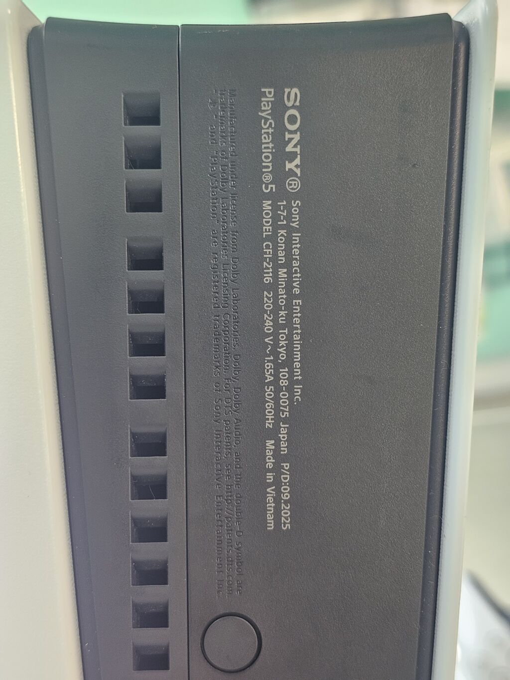 PlayStation 5 slim. usd usde 4 fefe isdifade olunub qutusuna kimi var — Elektronika, Bakı (6)