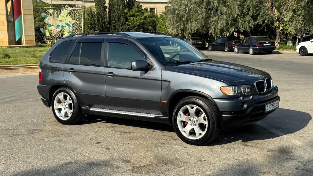 BMW X5, 4.4 L, 2001 il, 25 000 km — Avtomobillər, Sumqayıt (10)