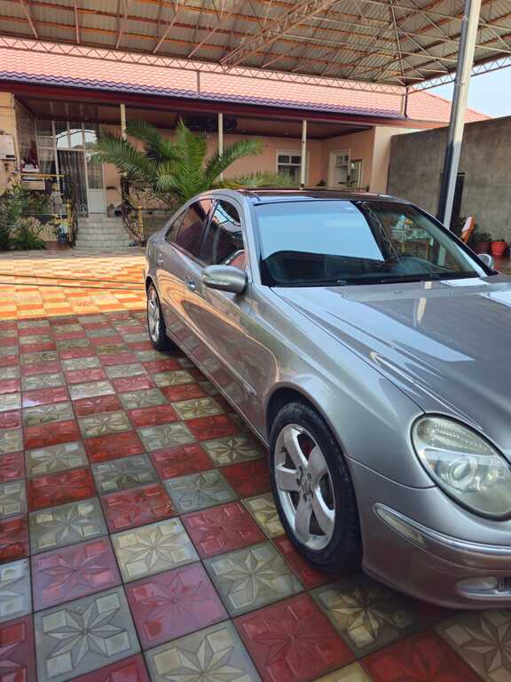 Mercedes E 320, 3.2 L, 2002 il, 157 000 km — Avtomobillər, Şəmkir (3)