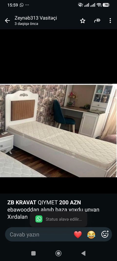 *ZB* *Kravat* Qıymet *200 AZN* ebawooddan alınıb baza yoxdu unvan — Bakı