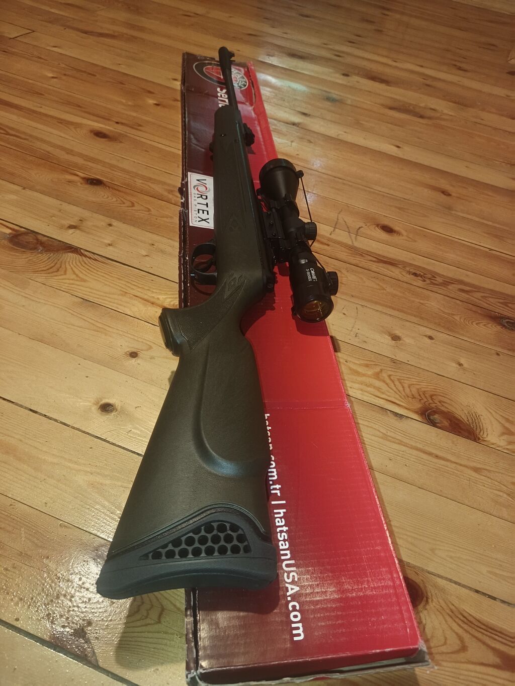 Məhsul: Hatsan MOD 25 (Vortex Gas Piston) pnevmatik təkatımlı tüfəng + — Teleskoplar, Novxanı (2)