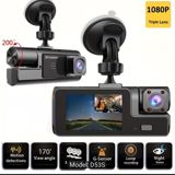 Zkcamspy avtomobil DVR – Model D53S 2 Kamera - 1080P Full HD qeyd — Nurlan