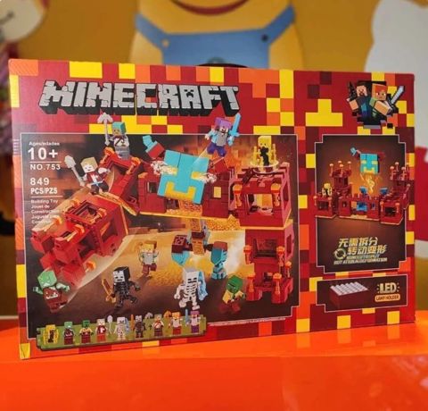 Uşaqlar üçün 849 hissədən ibarət Leqo-kanstruktor Minacraft.Digər — Bakı