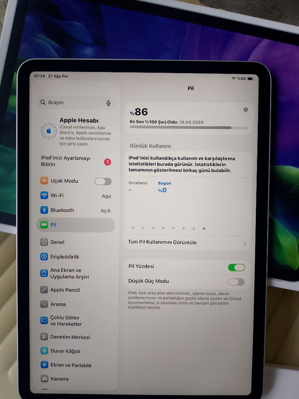 Salam ipad pro 11 2020 2 ci nesil 256 yadaş ipad işdenmiyib 0 — Elektronika, Bakı (3)