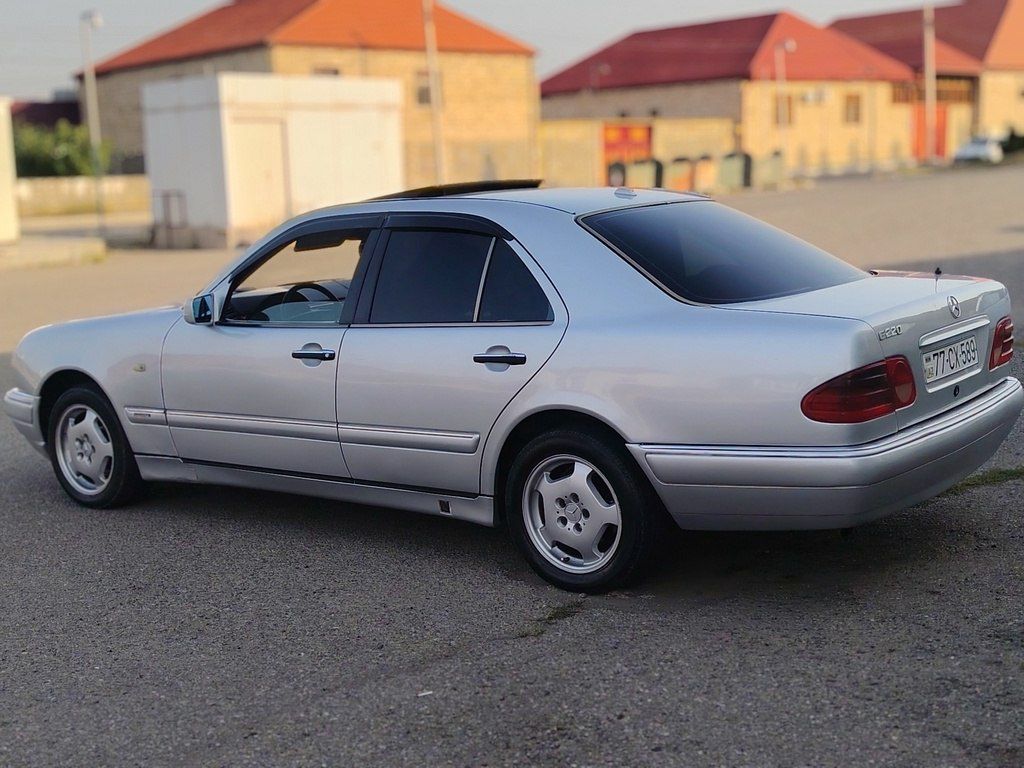 Mercedes E 220, 2.2 L, 1998 il, 300 000 km — Avtomobillər, Şəmkir (3)