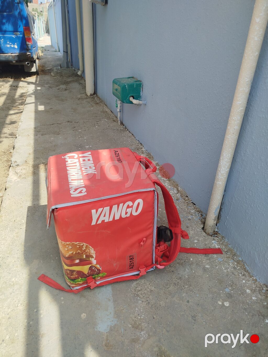 Yango yemək çatdırılması üçün termal çanta - Brend dizaynı: Yango — Mallar, Bakı (2)