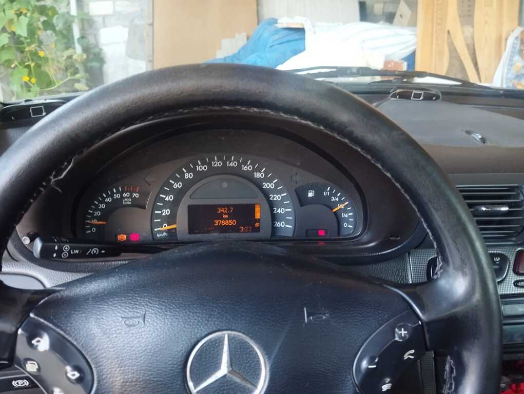 Mercedes C 200, 2.0 L, 2000 il, 370 000 km — Avtomobillər, Şəki (8)