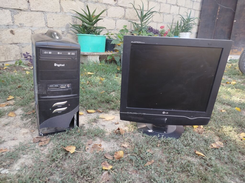 Kompüter seti – sistem bloku + LG monitor Monitor: - Brend/model: LG — Elektronika, Zərdab (3)