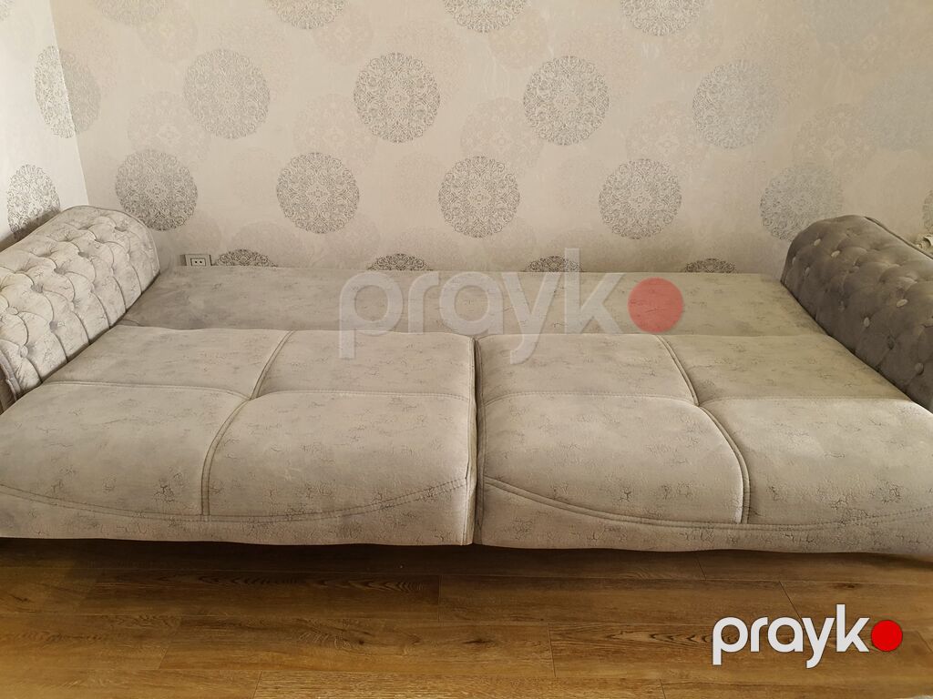 Açılıb-yığılan 3 nəfərlik divan satılır. Divan açıldıqda geniş yatacaq — Mebel, Bakı (4)