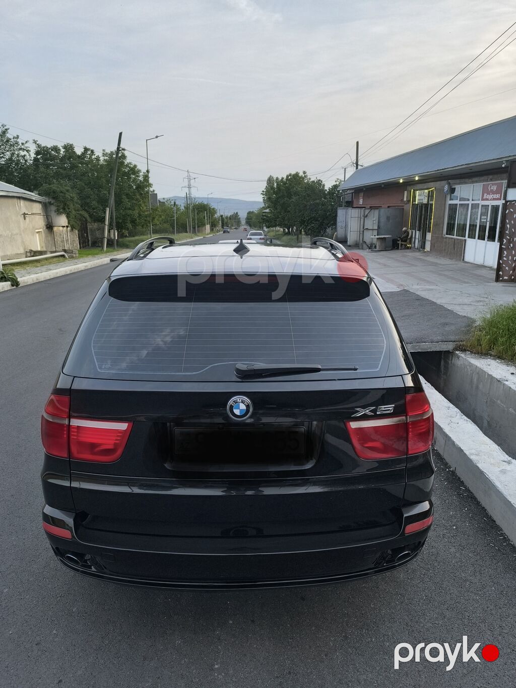 BMW X5 (E70) – qara rəngli, tam ölçülü premium SUV 3 mator dizel M57 — Avto, Şəki (6)