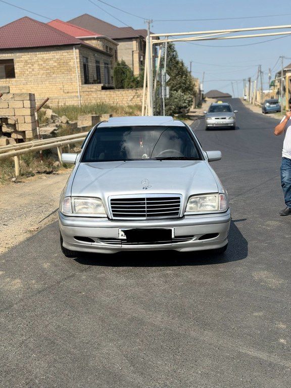 Mercedes C 200, 2.0 L, 1998 il, 351 000 km — Avtomobillər, Bakı (8)