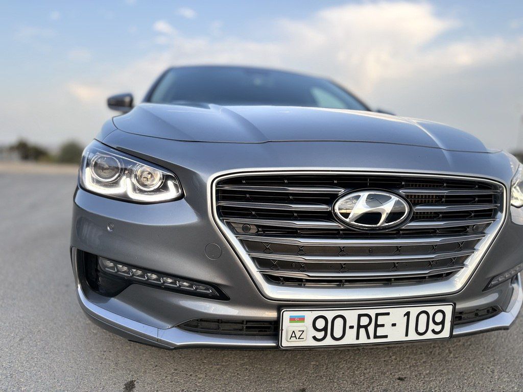 Hyundai Grandeur, 2.2 L, 2018 il, 180 000 km — Avtomobillər, Bakı (8)