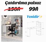 Künc masa, Stulsuz, Polkalı, Siyirməsiz, Sadə laminat — Mallar
