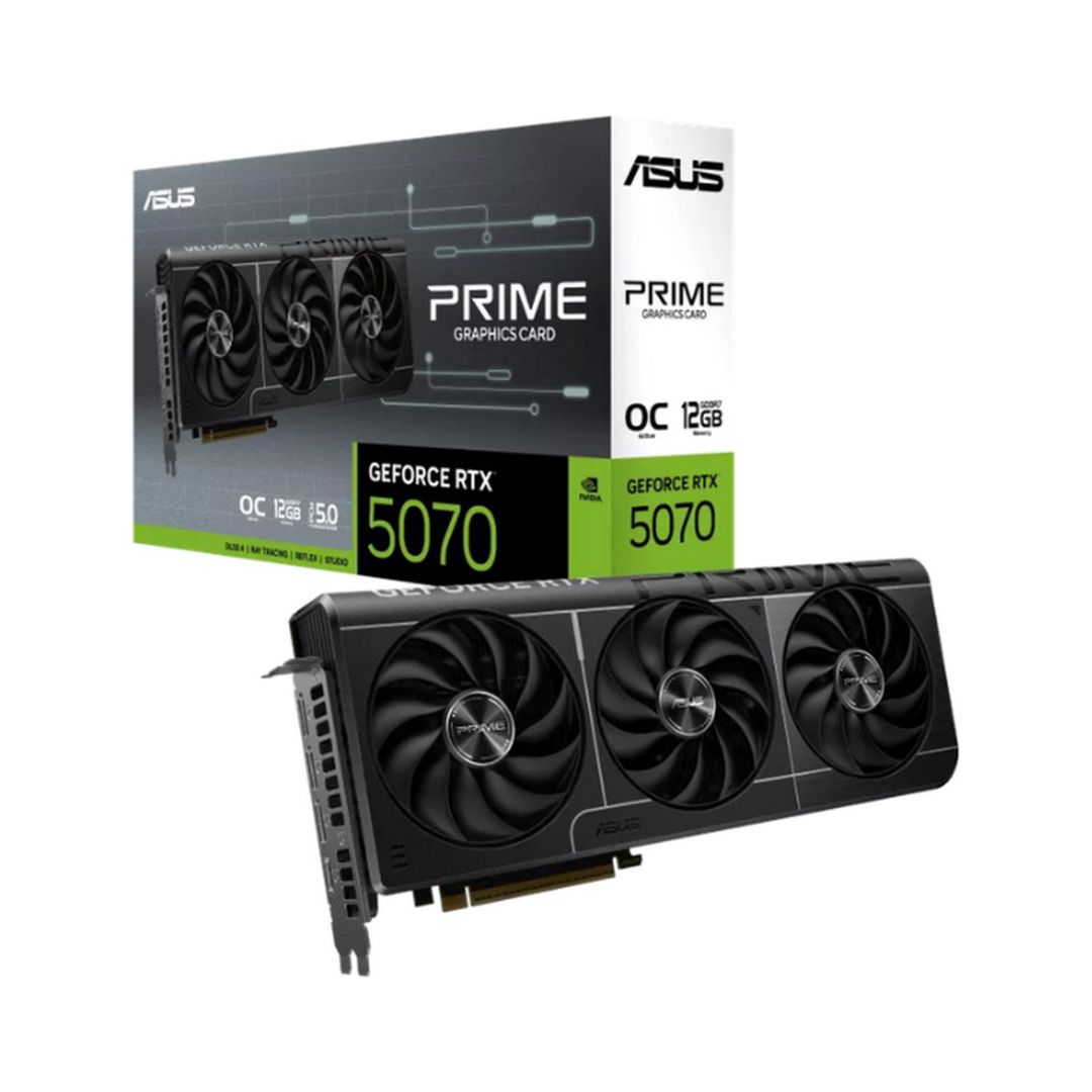 ASUS prıme GeForce RTX 5070 12GB GDDR7 oc Edition (PRIME-RTX5070-O12G) — Elektronika, Bakı (2)