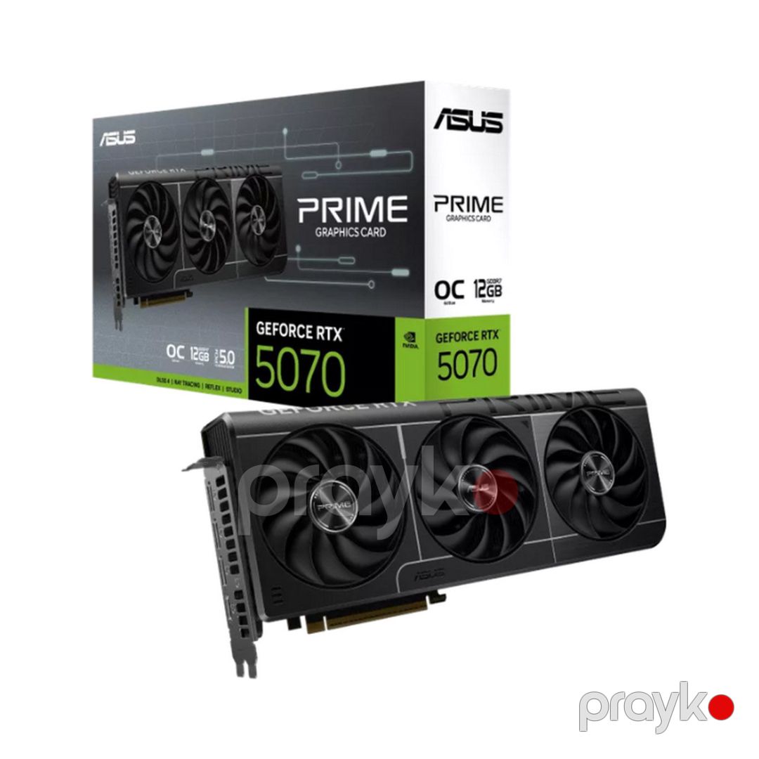 ASUS prıme GeForce RTX 5070 12GB GDDR7 oc Edition (PRIME-RTX5070-O12G) — Kompüterlər və noutbuklar, Bakı (4)