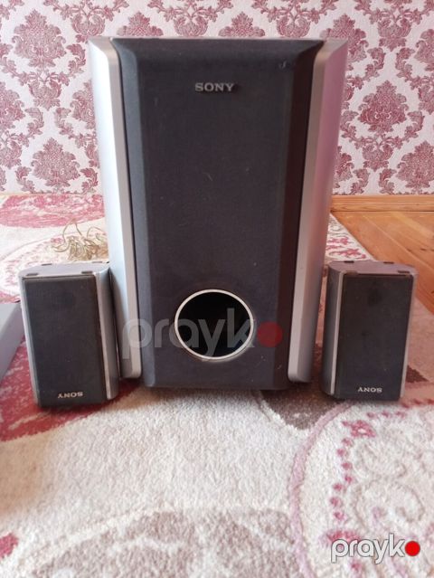Sony ev kinoteatrı komplekti - Markası: Sony - Tərkib: subwoofer + 2