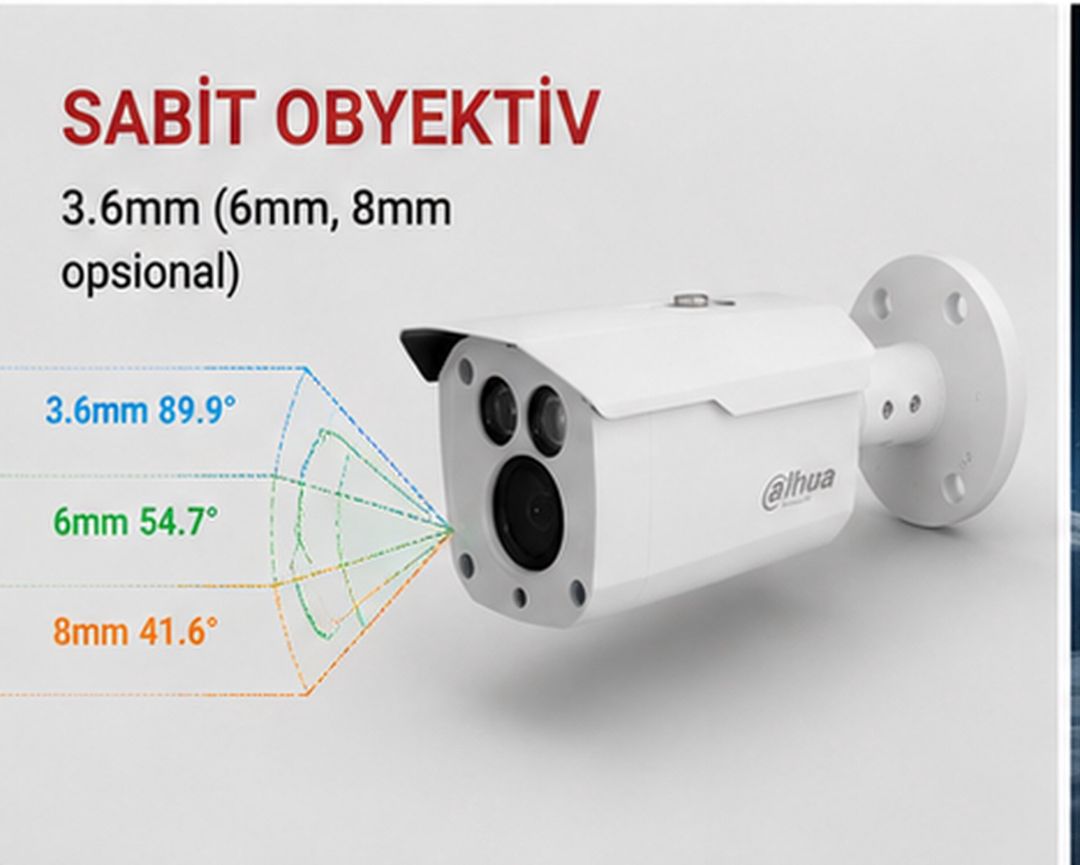 Dahua 2MP kamera 80M IR gecə görüntüsü Hdcvı IP67 — Təhlükəsizlik sistemləri, Bakı (4)