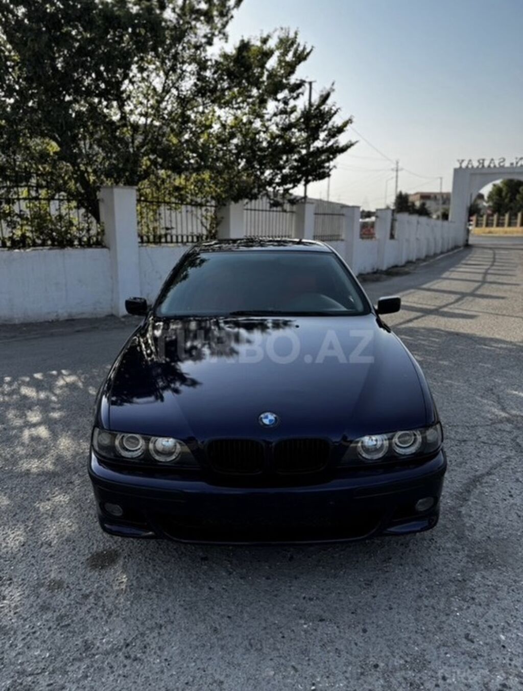 BMW 5 Series E39 sedan - Kuzov: sedan, tünd göy rəng - Mühərrik — Avto, Masazır (9)
