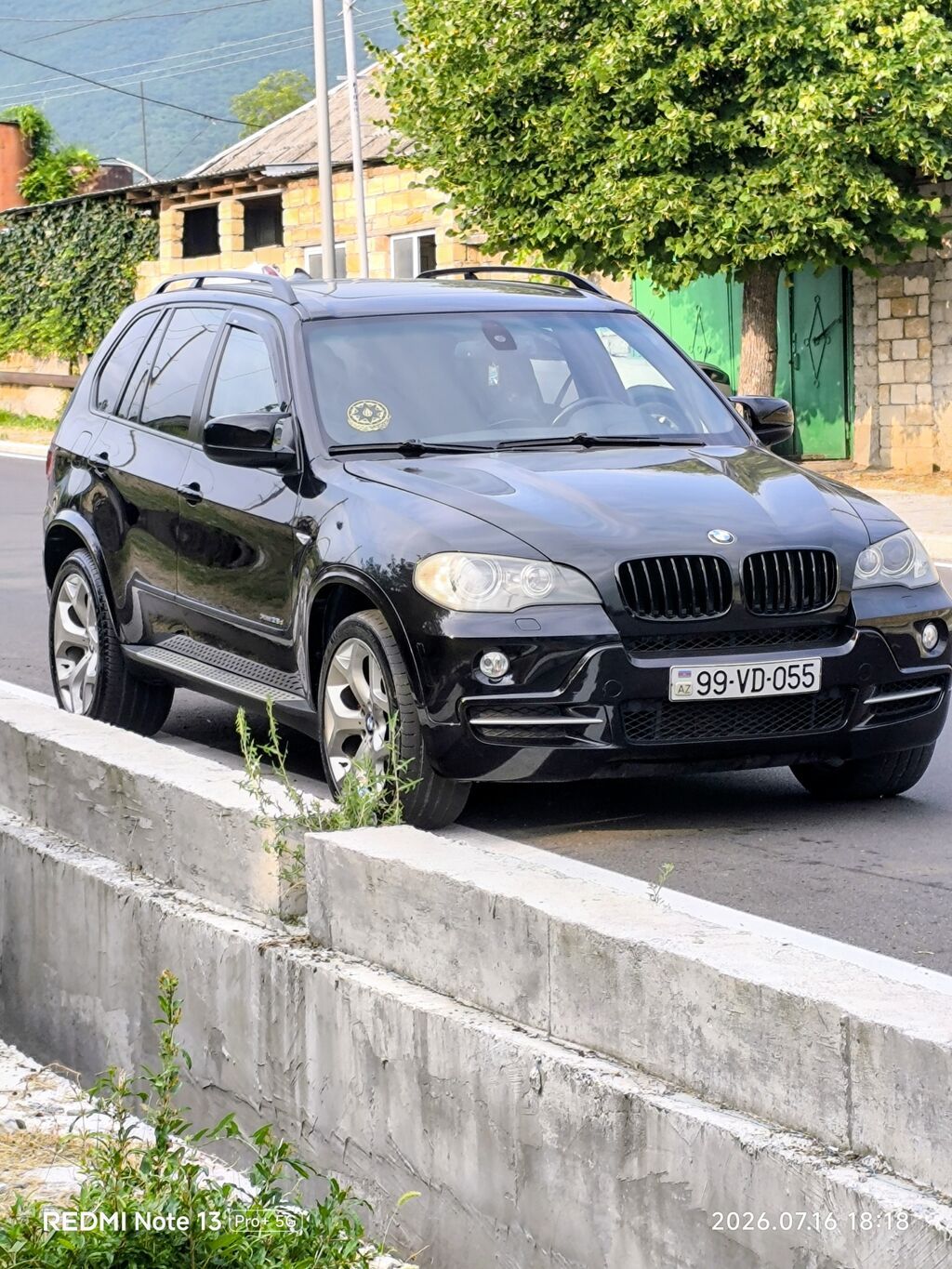 BMW X5 (E70) – Qara rəngli, 5 qapılı premium SUV Mühərrik və ötürmə — Avto, Bakı (4)