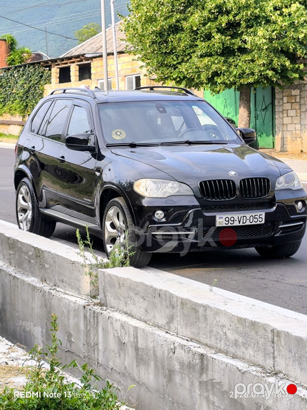 BMW X5 (E70) – Qara rəngli, 5 qapılı premium SUV Mühərrik və ötürmə — Avto, Bakı (4)