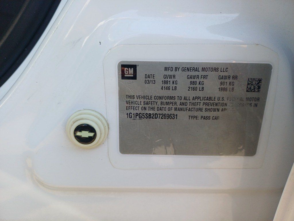 Chevrolet Cruze, 1.4 L, 2013 il, 220 000 km — Avtomobillər, Gəncə (7)