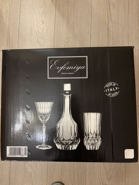 Evfemiya Exclusive Collection – İtaliyada istehsal olunmuş şüşə