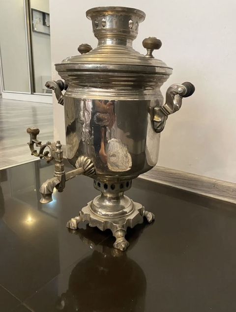 Qədim samovar, 1900 il, Vəziyyəti: Yaxşı — Bakı