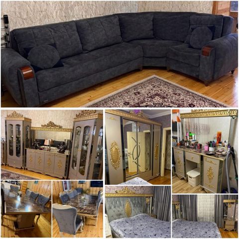 Yataq dest+qonaq desti+kunc divan qiymet dest hamisi birge 2200 — Qobu