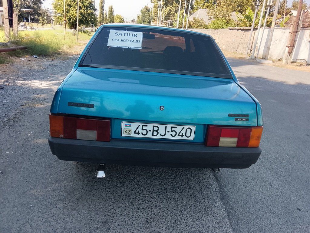 Lada (VAZ) 21099, 1.6 L, 1996 il, 200 000 km — Avtomobillər, Ağdaş (3)