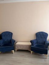 Məhsul: 2 ədəd salon kreslosu və oturacaq/çay masası - Rəng: tünd — Товары