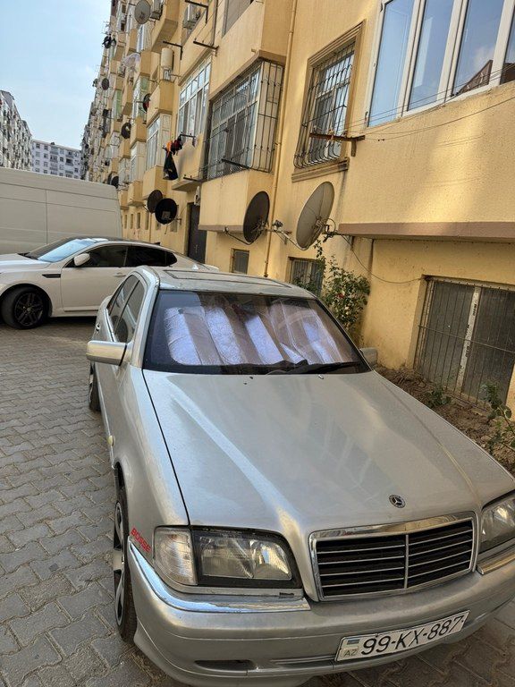 Mercedes C 200, 2.0 L, 1995 il, 257 500 km — Avtomobillər, Bakı (9)
