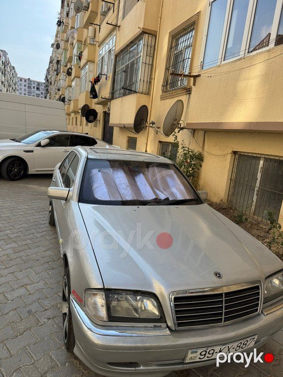 Mercedes C 200, 2.0 L, 1995 il, 257 500 km 99-KX-887 — Avtomobillər, Bakı (9)