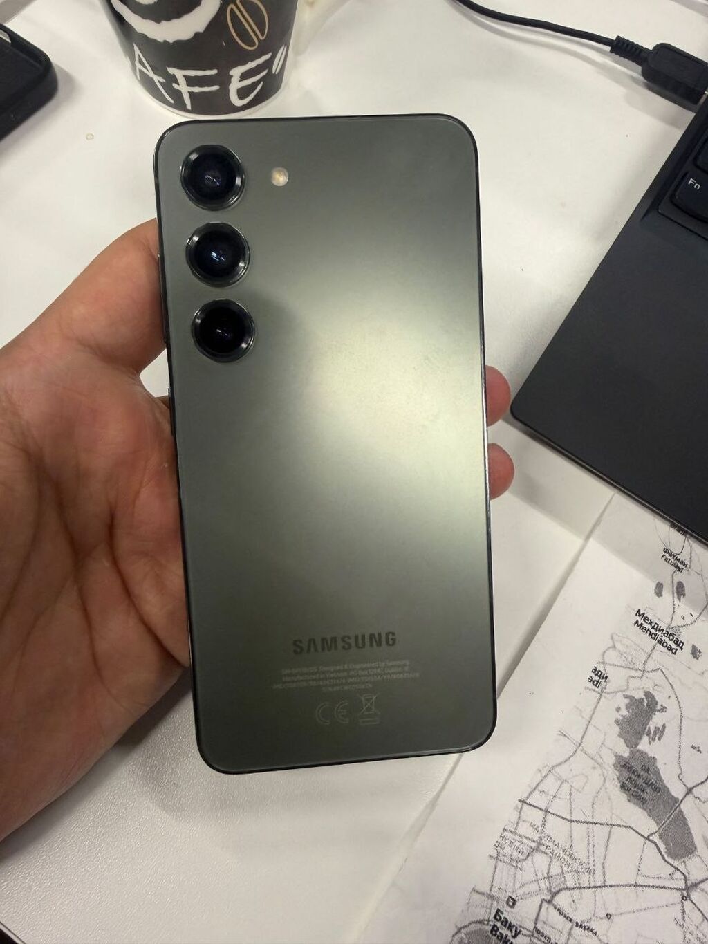 Samsung Galaxy S23, 256 GB, rəng - Yaşıl, Sensor — Samsung, Bakı (2)