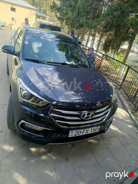 Hyundai Santa Fe, 2.0 L, 2017 il, 201 307 km