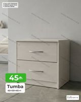 İki çekmecəli tumbə - Ölçülər: 40 50 40 sm - Material: 18 mm — Mallar