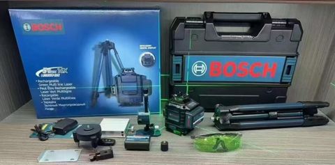 Bosch yaşıl şüalı çoxxətli lazer səviyyə dəsti Məhsulun — Digah