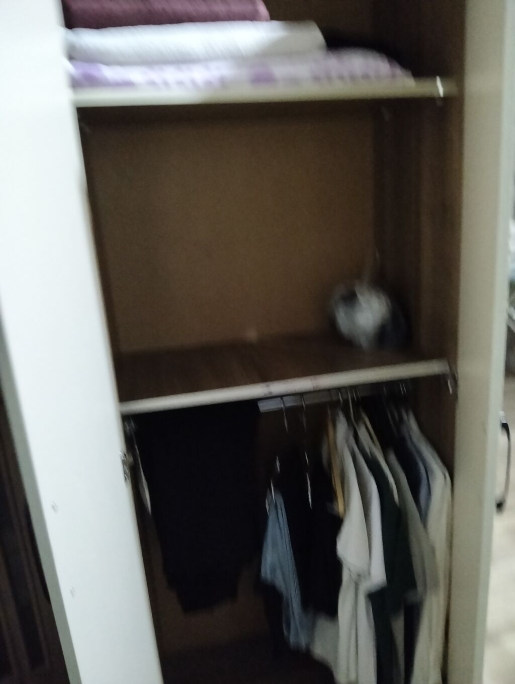 İşlənmiş, 6 qapı, Güzgülü, Bej, Taxta, Açılan, Düz dolab — Mebel, Bakı (6)