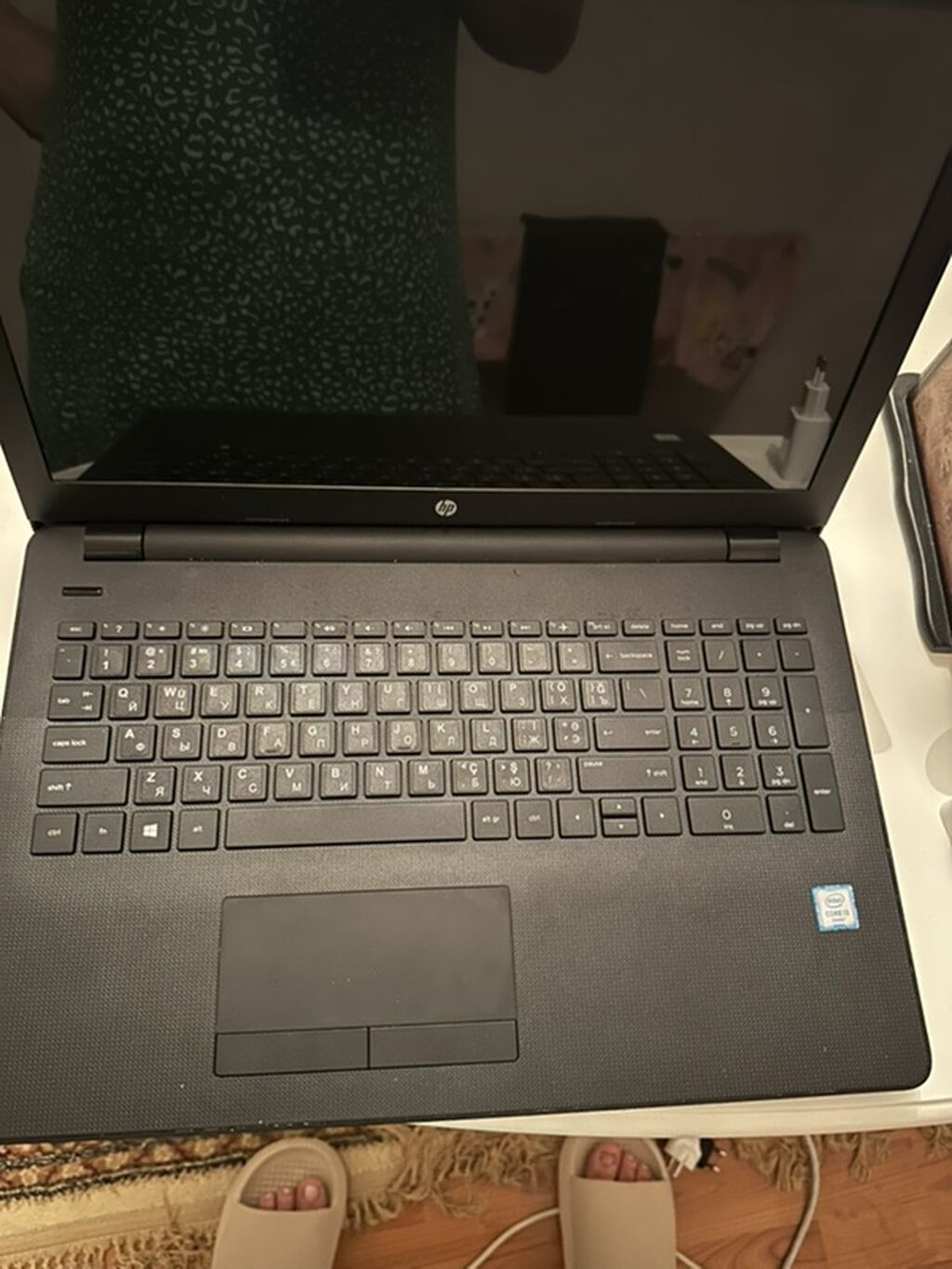 satılır adapter sumka üstündə veriləcək. HP noutbuk – 17.3" — HP, Bakı (2)