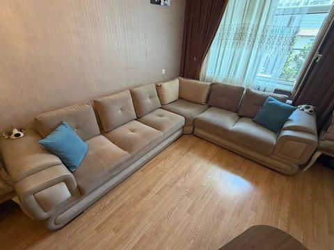 Künc divan 350₼. Açılmır baza yoxdur. Ölçü -2.50/3.20. Ünvan Binəqədi — Bakı